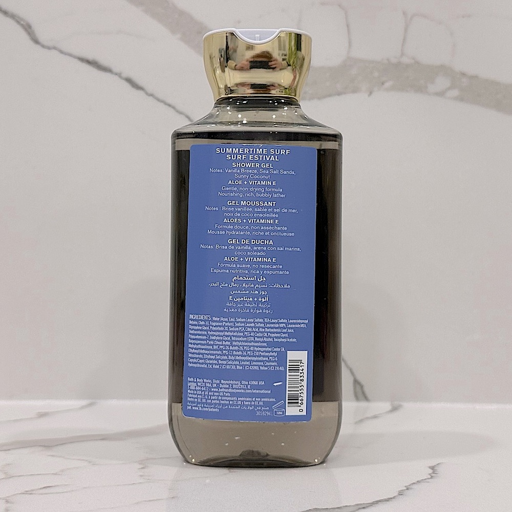 π«2/$25π« Bath & Body Works Sunmertime Surf Shower Gel - Picture 3 of 4